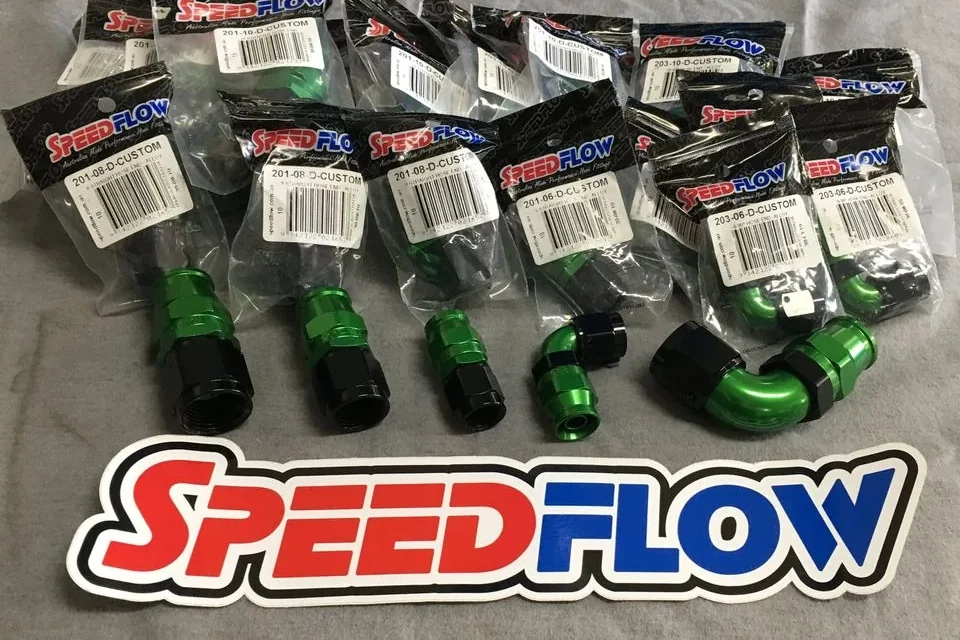 Speedflow AN fittings and adapters at Pit Crew in Thornton